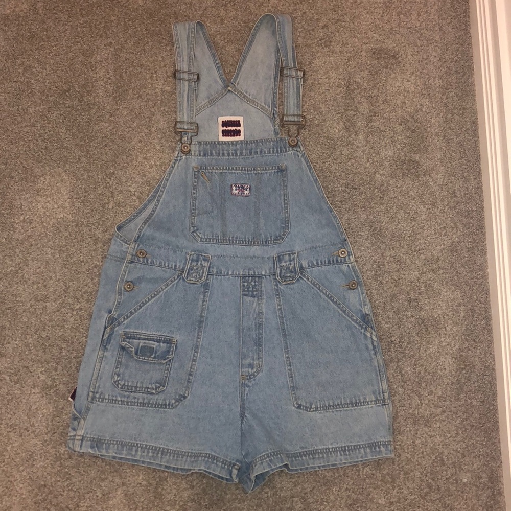 Vintage Denim Overalls